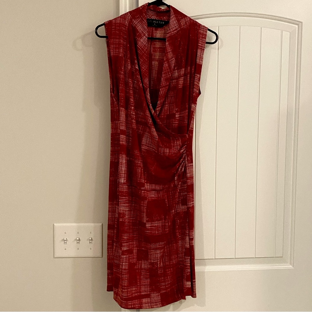 Norma Kamali Kamalikulture sleeveless wrap dress